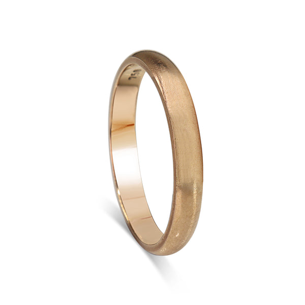 18ct Rose Gold Estate Band Ring