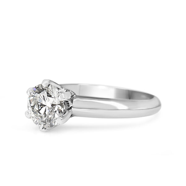 18ct White Gold 1.20ct Diamond Solitaire Ring