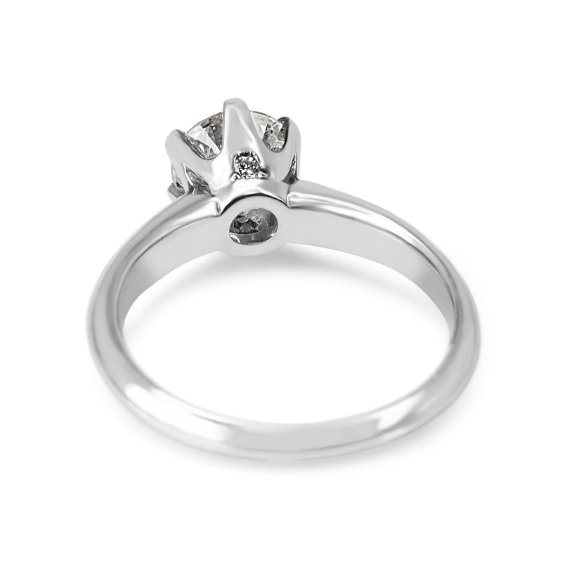 18ct White Gold 1.20ct Diamond Solitaire Ring