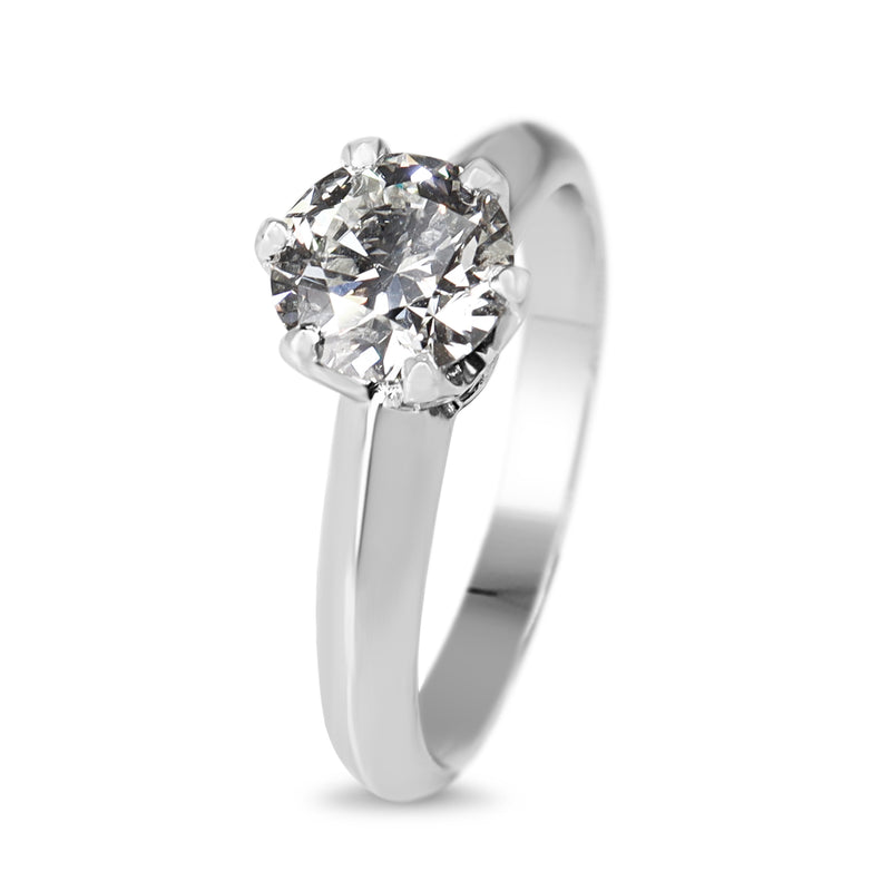 18ct White Gold 1.20ct Diamond Solitaire Ring