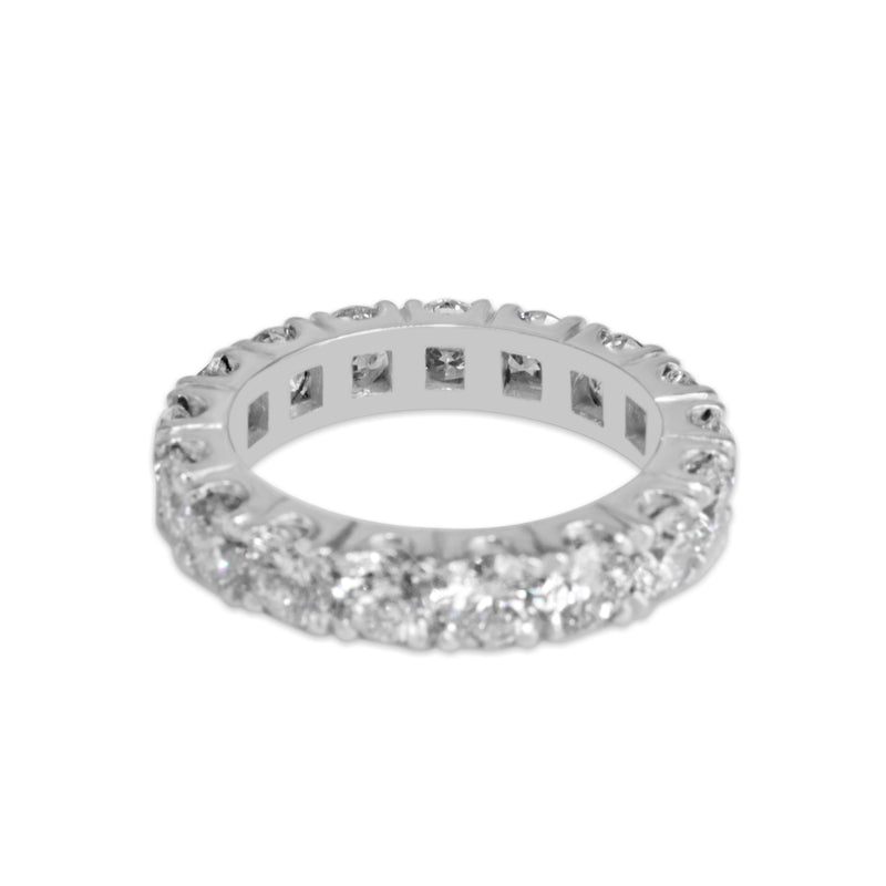 Platinum White Gold All Round Diamond Band