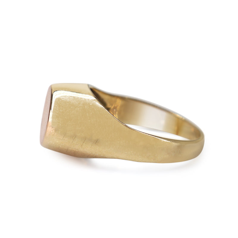 9ct Yellow Gold Signet Ring