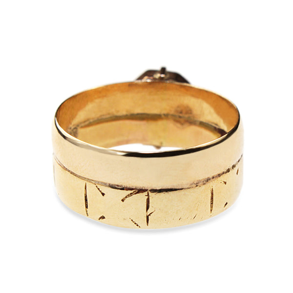 18ct Yellow Gold Vintage Paste Ring – BURLINGTON