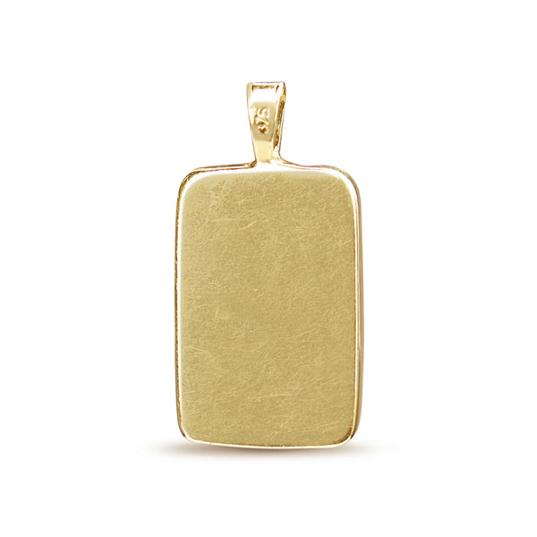 9ct Yellow Gold Bullion Pendant