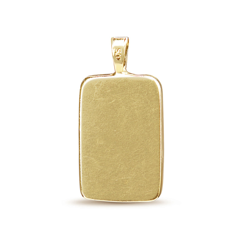 9ct Yellow Gold Bullion Pendant