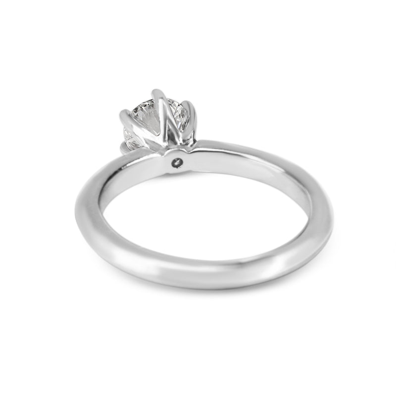 18ct White Gold .70ct Diamond Solitaire Ring