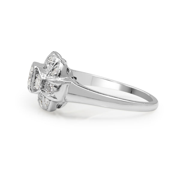 Platinum Art Deco Diamond Ring