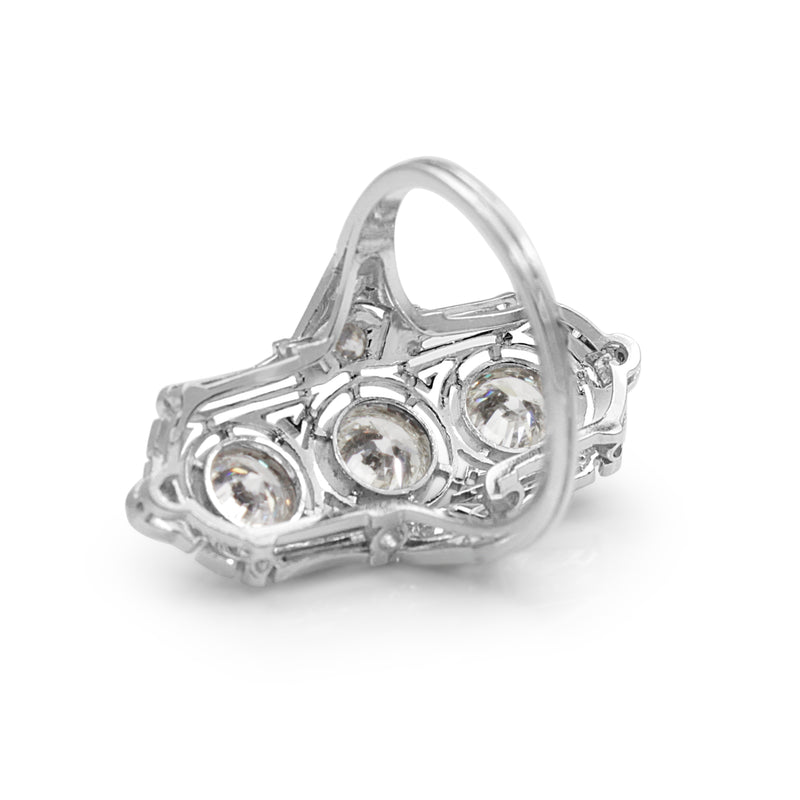 Platinum Art Deco Diamond Ring